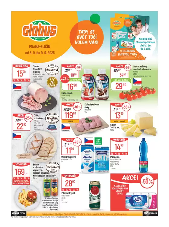 Globus katalog v Praha | Skvělá nabídka pro lovce výhodných nákupů | 2025-09-03T00:00:00.000Z - 2025-09-09T00:00:00.000Z