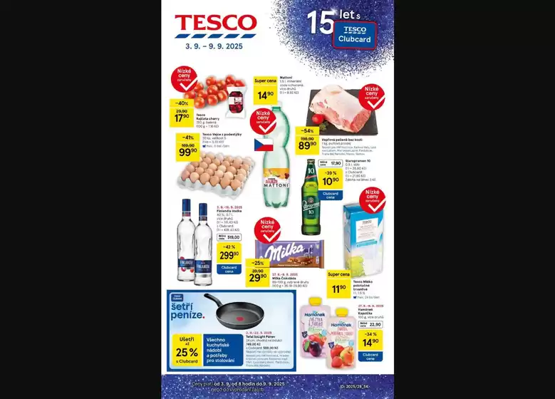 Tesco katalog | Top nabídky pro všechny zákazníky | 2025-09-03T00:00:00.000Z - 2025-09-09T00:00:00.000Z