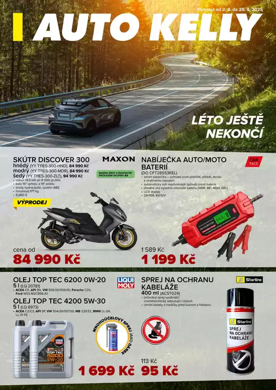 Auto Kelly leták