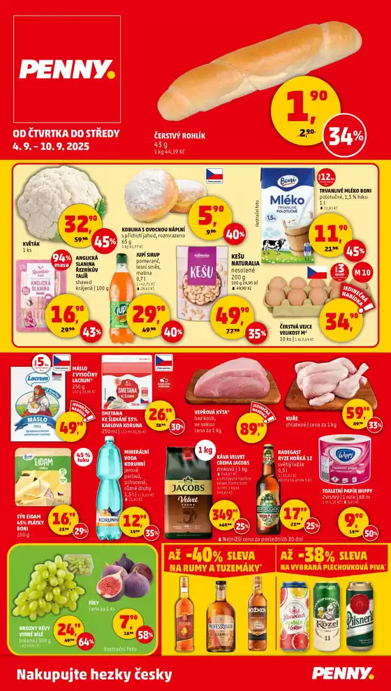Penny Market katalog v Olomouc | Aktuální nabídky a slevy | 2025-09-03T00:00:00.000Z - 2025-09-17T00:00:00.000Z