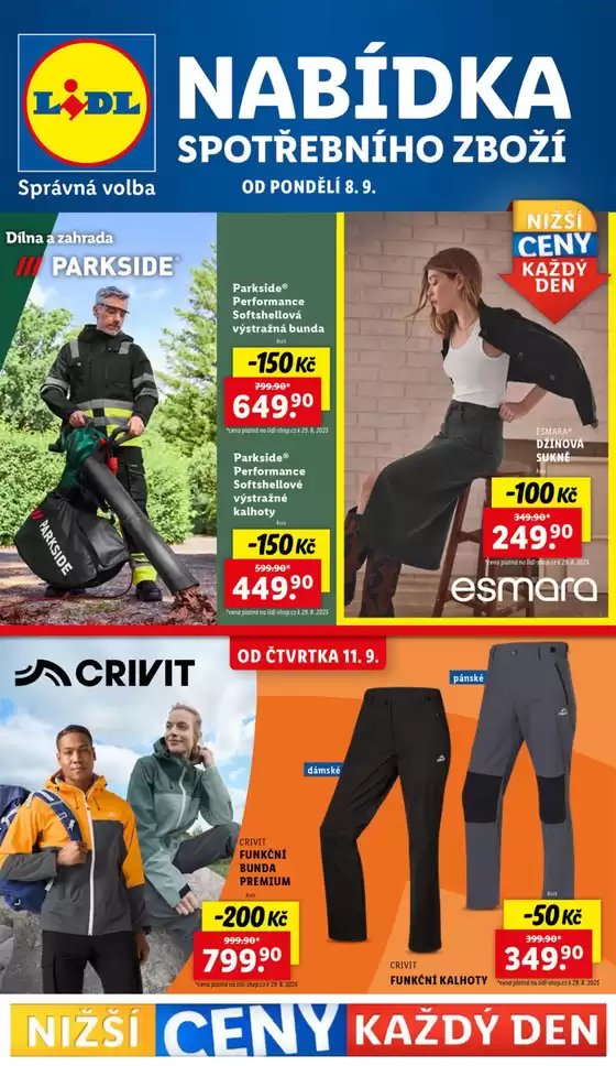 Lidl katalog v Ostrava | Skvělé slevy na vybrané produkty | 2025-09-04T00:00:00.000Z - 2025-09-14T00:00:00.000Z