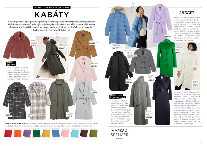 Marks & Spencer katalog v Pardubice | M&S představuje: Kabáty | 2025-09-05T00:00:00.000Z - 2025-09-19T00:00:00.000Z