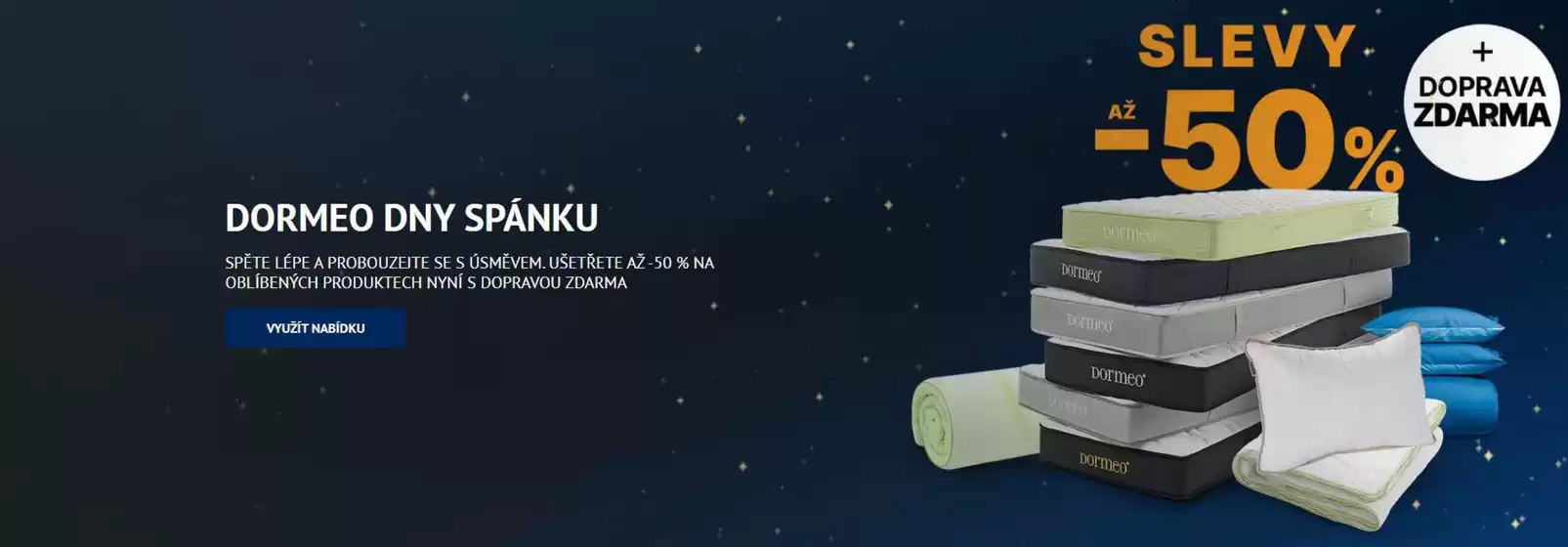 DORMEO DNY SPÁNKU