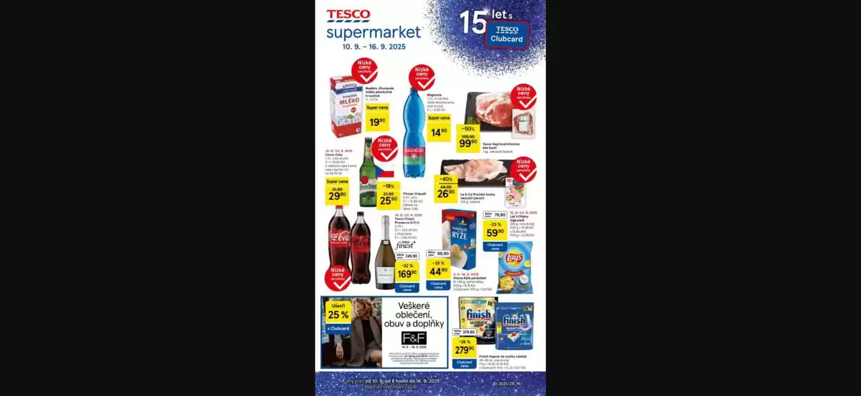Tesco katalog v Třinec | Skvělé slevy na vybrané produkty | 2025-09-10T00:00:00.000Z - 2025-09-16T00:00:00.000Z