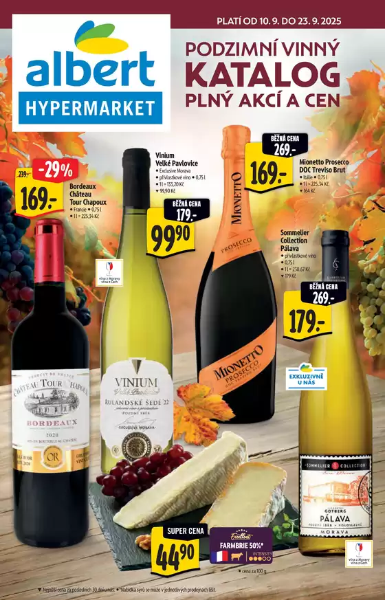 Albert katalog v Třinec | Skvělé slevy na vybrané produkty | 2025-09-10T00:00:00.000Z - 2025-09-23T00:00:00.000Z