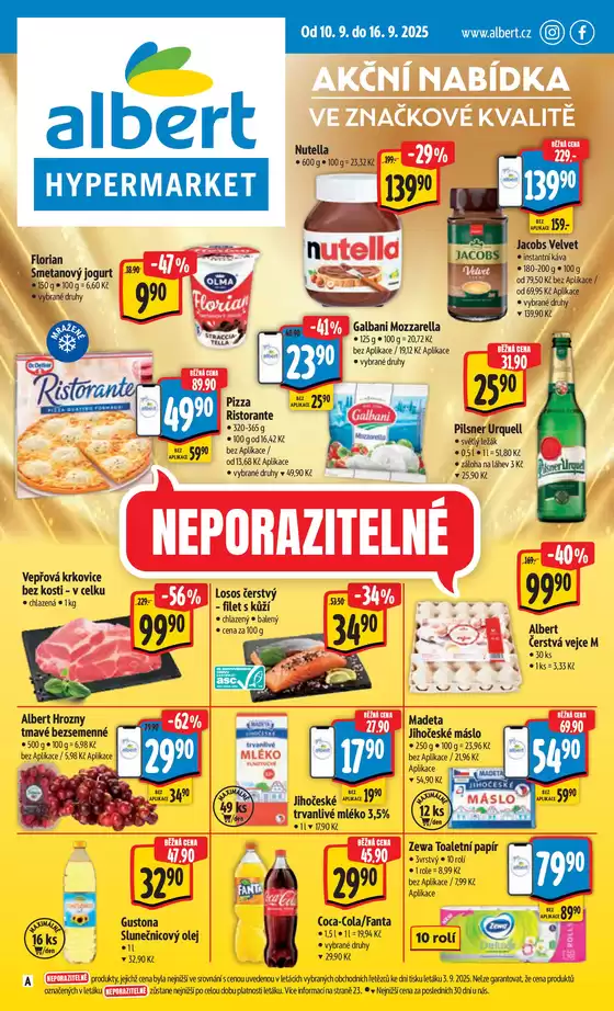 Albert katalog v Třinec | Široký výběr nabídek | 2025-09-10T00:00:00.000Z - 2025-09-16T00:00:00.000Z