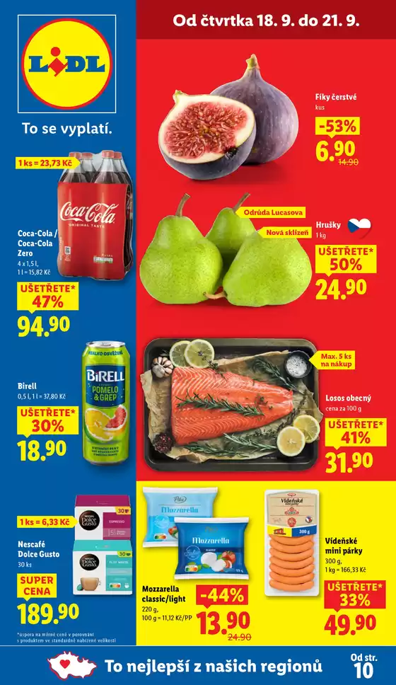 Lidl katalog v Klatovy | Aktuální výhodné nabídky a slevy | 2025-09-11T00:00:00.000Z - 2025-09-21T00:00:00.000Z