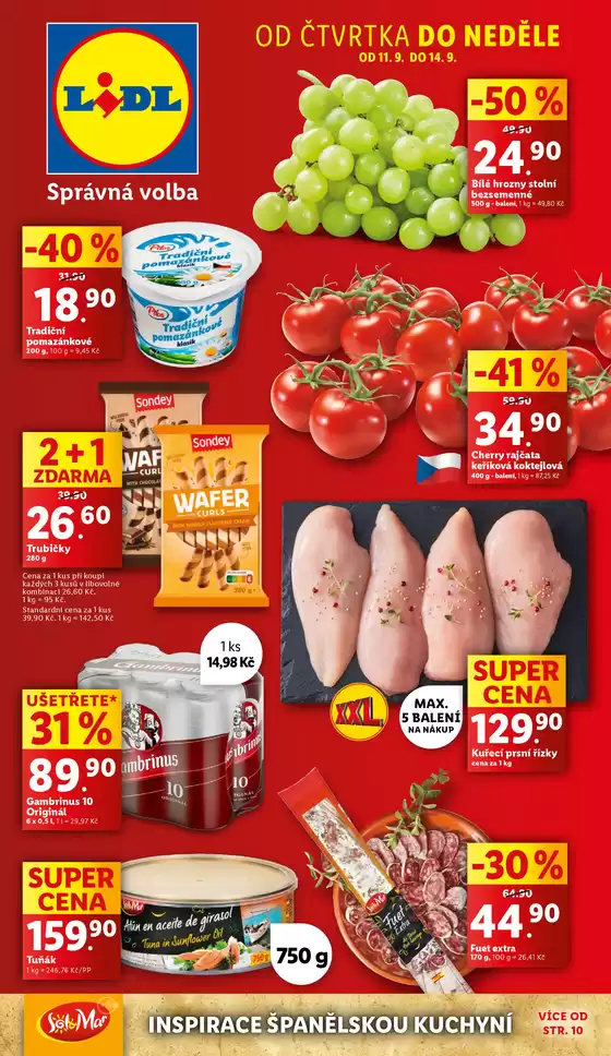 Lidl katalog v Klatovy | Akční leták OD ČTVRTKA | 2025-09-04T00:00:00.000Z - 2025-09-14T00:00:00.000Z