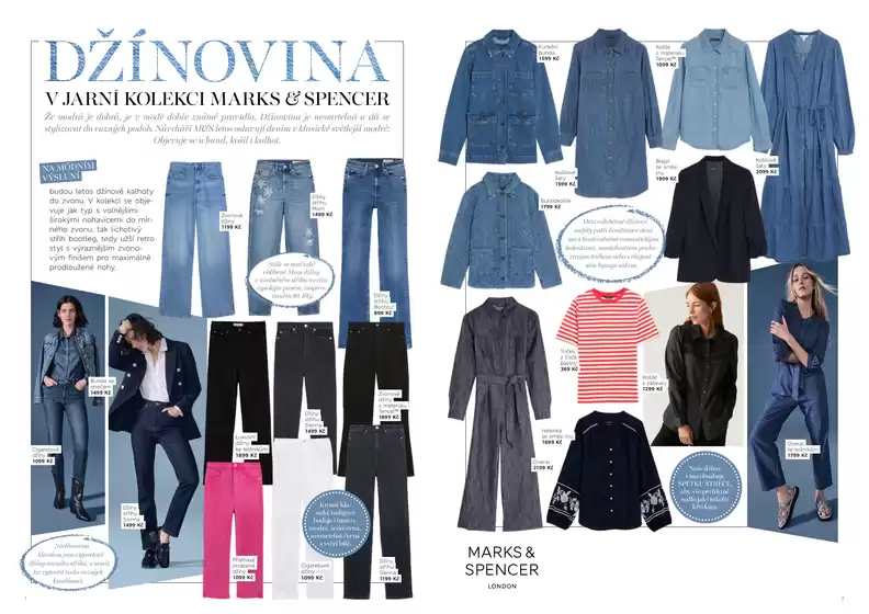 Marks & Spencer katalog v Ústí nad Labem | Jarní denim | 2025-09-15T00:00:00.000Z - 2025-09-29T00:00:00.000Z