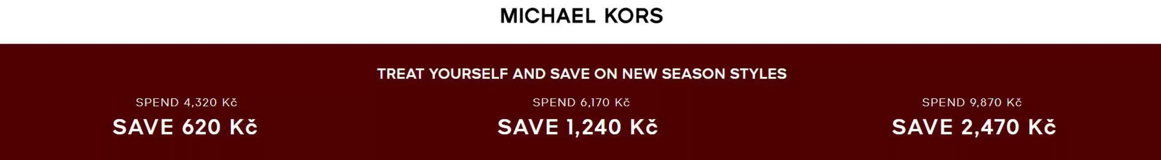 Michael Kors leták