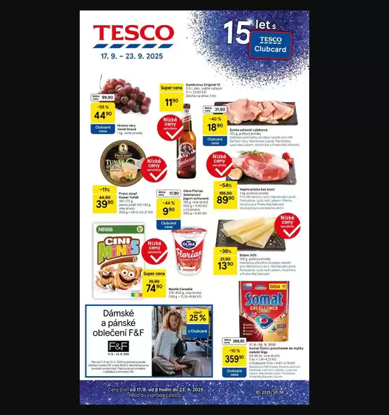 Tesco katalog v Liberec | Naše nejlepší výhodné nabídky | 2025-09-17T00:00:00.000Z - 2025-09-23T00:00:00.000Z