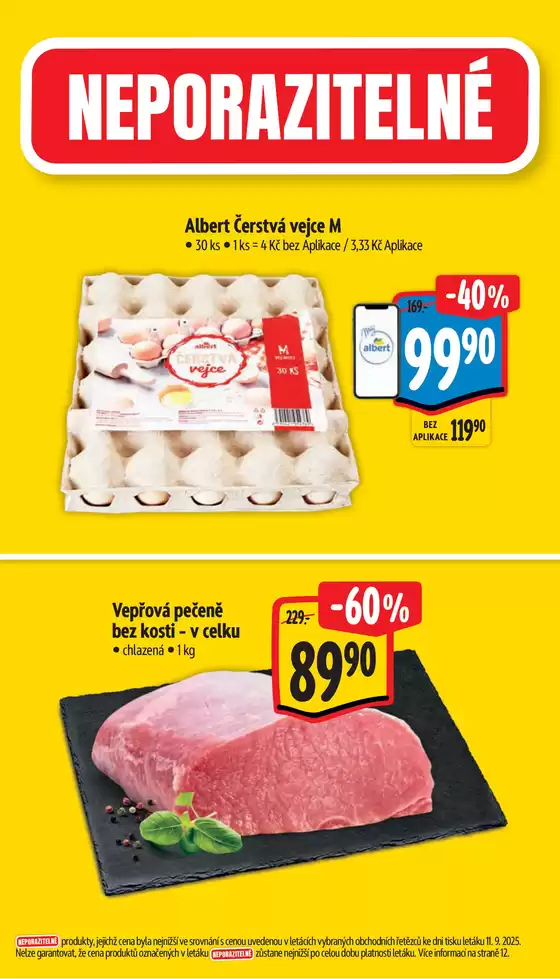 Exkluzivní nabídky a výhodné nabídky