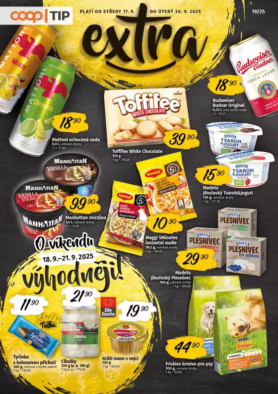 Coop katalog v Kraslice | Skvělá nabídka pro všechny zákazníky | 2025-09-17T00:00:00.000Z - 2025-09-30T00:00:00.000Z