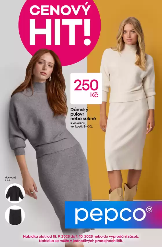 Pepco katalog v Kyjov | Skvělá nabídka pro lovce výhodných nákupů | 2025-09-18T00:00:00.000Z - 2025-10-01T00:00:00.000Z