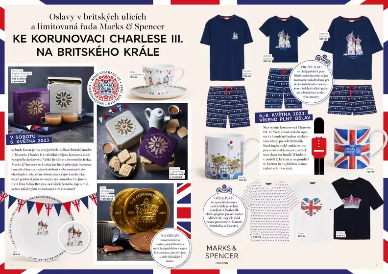 Marks & Spencer katalog v Moravská Třebová | Limitovaná řada M&S ke korunovaci Charlese III. | 2025-09-17T00:00:00.000Z - 2025-10-01T00:00:00.000Z