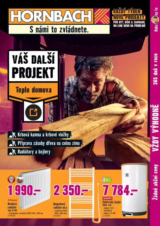Online katalog HORNBACH CZ: Váš další projekt
