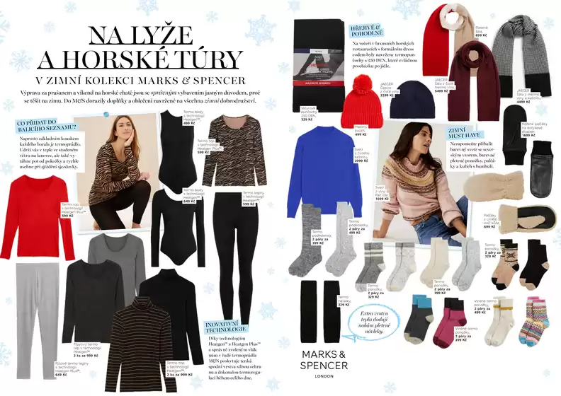 Marks & Spencer katalog v Mělník | Na lyže a horské túry | 2025-09-19T00:00:00.000Z - 2025-10-03T00:00:00.000Z