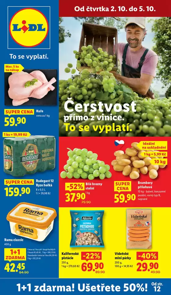 Lidl katalog v Rožnov pod Radhoštěm | Speciální nabídky pro vás | 2025-09-25T00:00:00.000Z - 2025-10-05T00:00:00.000Z