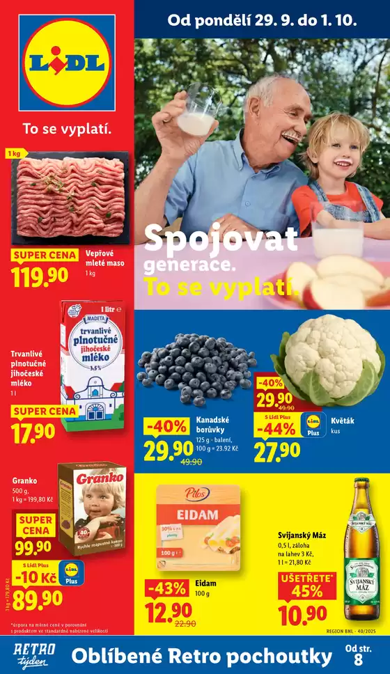 Lidl katalog v Rožnov pod Radhoštěm | Exkluzivní výhodné nabídky | 2025-09-25T00:00:00.000Z - 2025-10-05T00:00:00.000Z