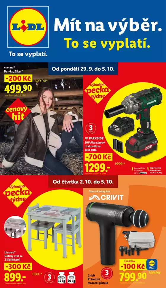 Lidl katalog v Rožnov pod Radhoštěm | Top nabídky pro všechny lovce výhodných nákupů | 2025-09-25T00:00:00.000Z - 2025-10-05T00:00:00.000Z