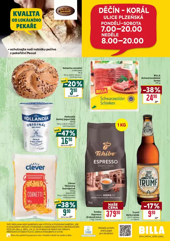 Billa Speciál: Korál