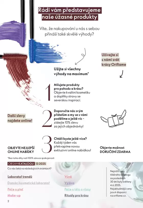 ORIFLAME leták