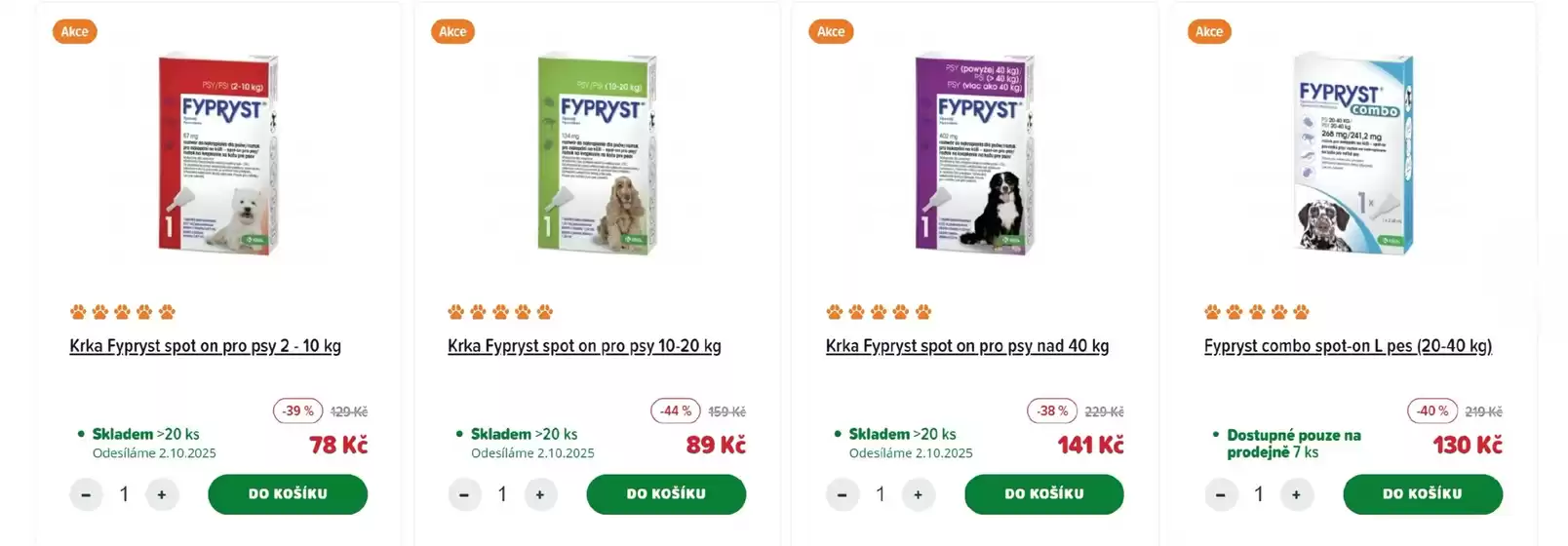 Akční nabídka