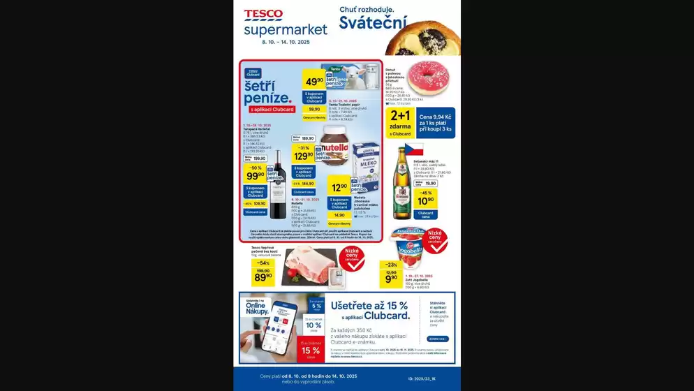 Tesco katalog v Havířov | Speciální nabídky pro vás | 2025-10-08T00:00:00.000Z - 2025-10-14T00:00:00.000Z