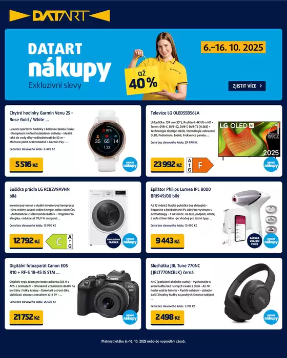 Datart leták