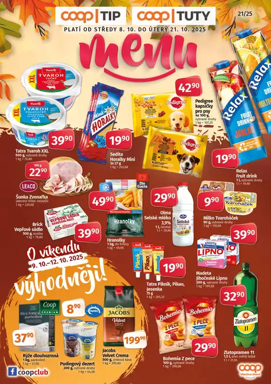 Coop katalog v Trutnov | Nové nabídky k objevování | 2025-10-08T00:00:00.000Z - 2025-10-21T00:00:00.000Z
