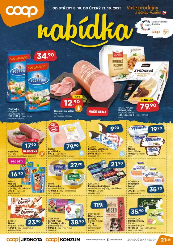 Coop katalog v Trutnov | Naše nejlepší nabídky pro vás | 2025-10-08T00:00:00.000Z - 2025-10-21T00:00:00.000Z