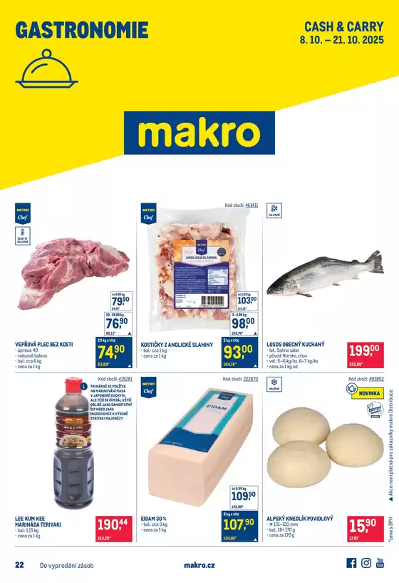 Makro katalog v Trutnov | Gastronomie | 2025-10-08T00:00:00.000Z - 2025-10-21T00:00:00.000Z