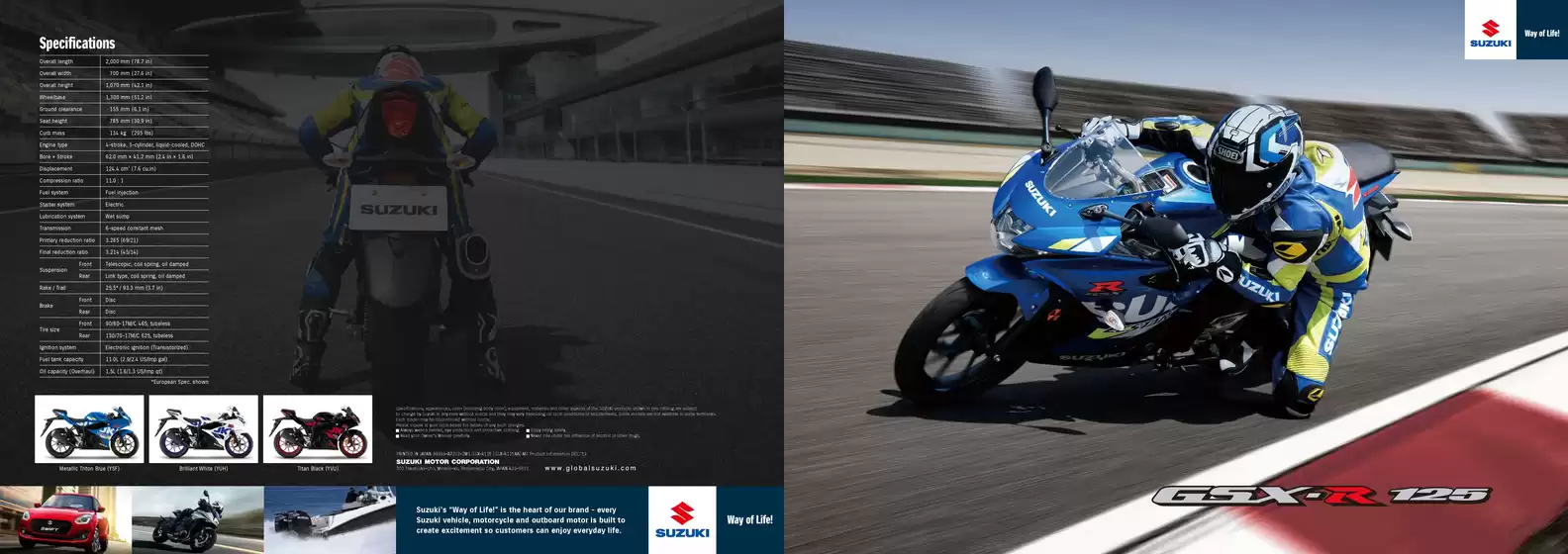 Suzuki katalog v Hradec Králové | Suzuki GSX-R125 Katalog | 2025-10-09T00:00:00.000Z - 2025-10-23T00:00:00.000Z