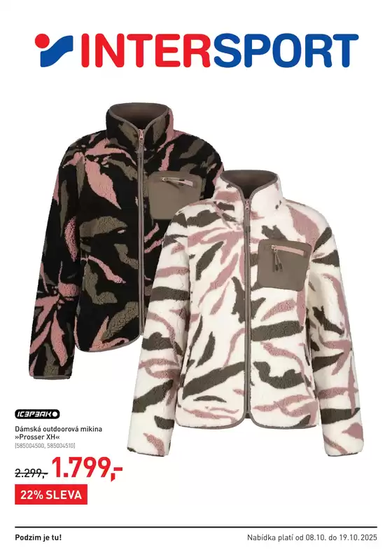 Intersport katalog | Podzim tě nezaskočí | 2025-10-10T00:00:00.000Z - 2025-10-19T00:00:00.000Z