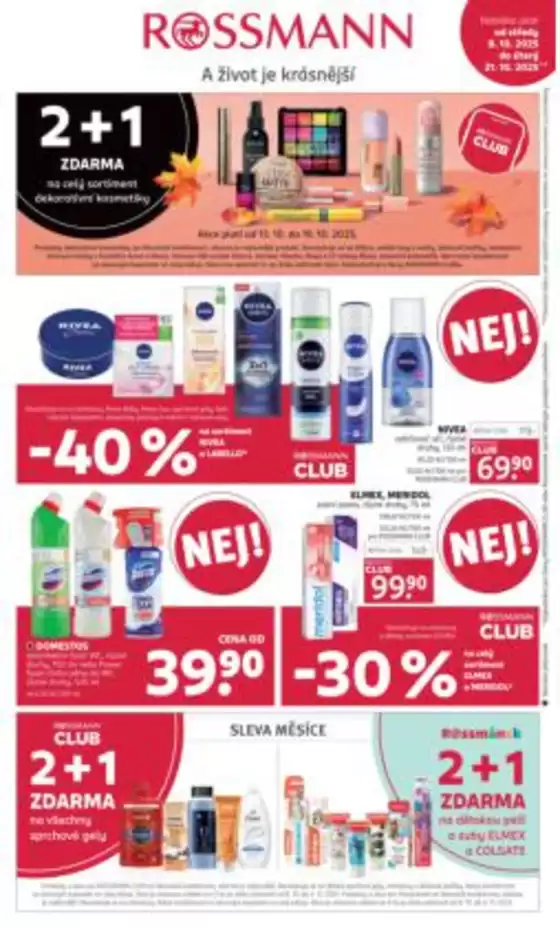 Rossmann katalog v Benešov | Rossmann leták | 2025-10-12T00:00:00.000Z - 2025-10-26T00:00:00.000Z