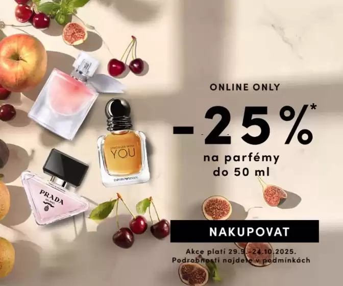 Marionnaud katalog | -25% na parfémy do 50 ml | 2025-10-13T00:00:00.000Z - 2025-10-24T00:00:00.000Z