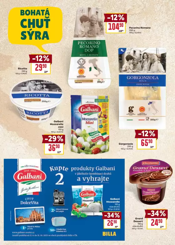 Billa Katalog: Itálie