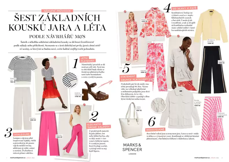 Marks & Spencer katalog v Frýdek-Místek | Základní kousky jara a léta podle nových trendů | 2025-10-14T00:00:00.000Z - 2025-10-28T00:00:00.000Z