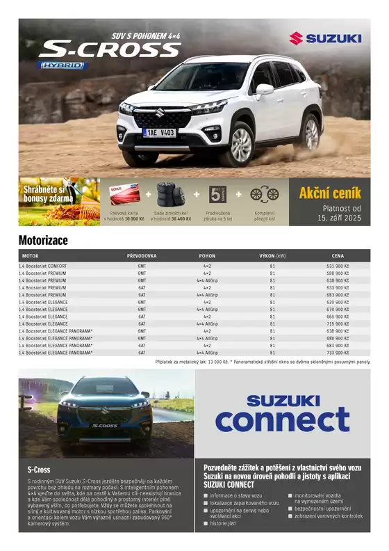 Suzuki katalog v Slavkov u Brna | Suzuki S-CROSS | 2025-10-14T00:00:00.000Z - 2025-10-28T00:00:00.000Z
