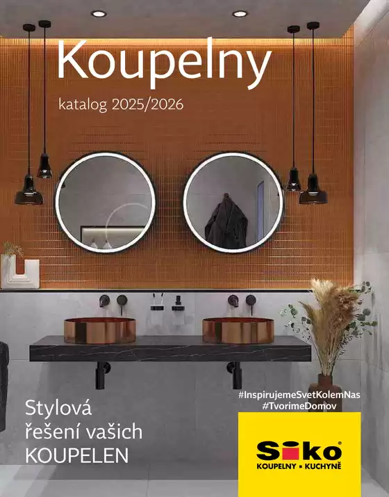 Siko katalog | SIKO katalog koupelny 2025 | 2025-10-15T00:00:00.000Z - 2025-10-29T00:00:00.000Z