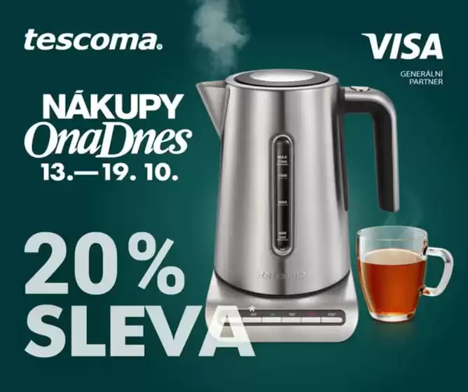 Tescoma katalog v Rokycany | 20% Sleva | 2025-10-15T00:00:00.000Z - 2025-10-19T00:00:00.000Z