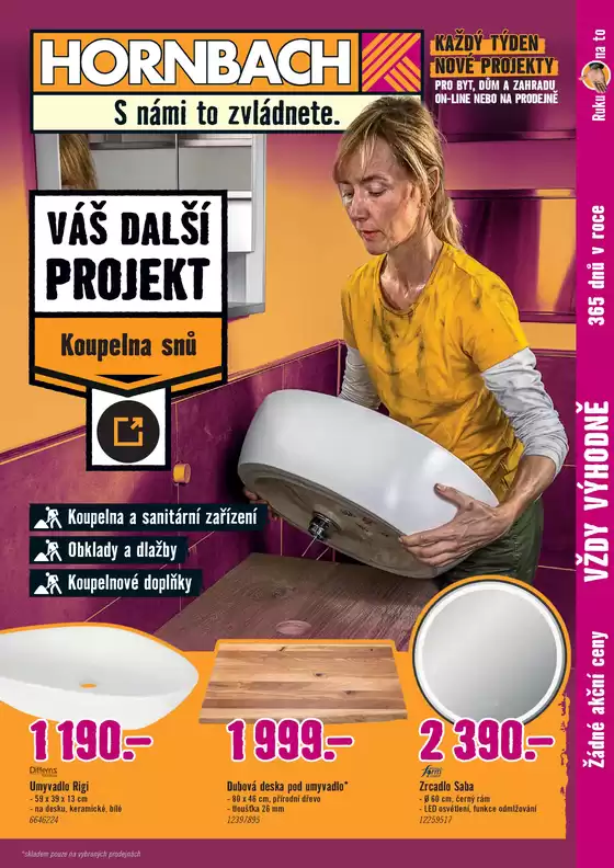 Online katalog HORNBACH CZ: Váš další projekt