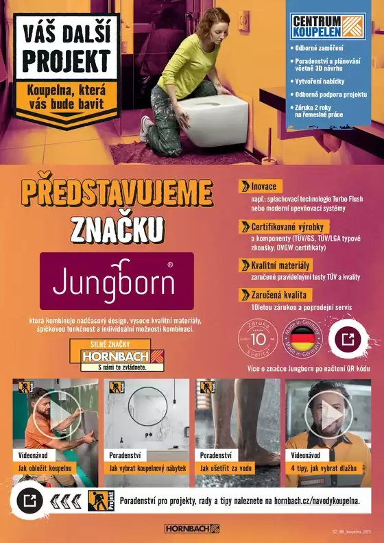 Online katalog HORNBACH CZ: Váš další projekt
