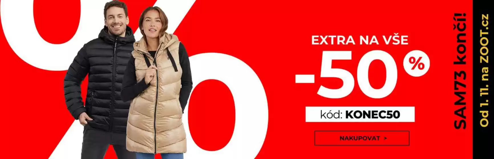 SAM 73 katalog | Extra na vše -50%  | 2025-10-16T00:00:00.000Z - 2025-11-01T00:00:00.000Z
