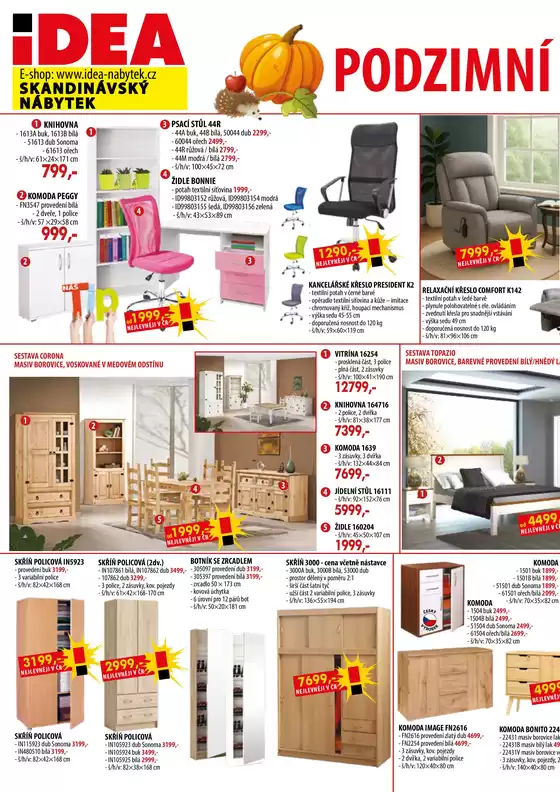 IDEA nábytek Aktuální leták