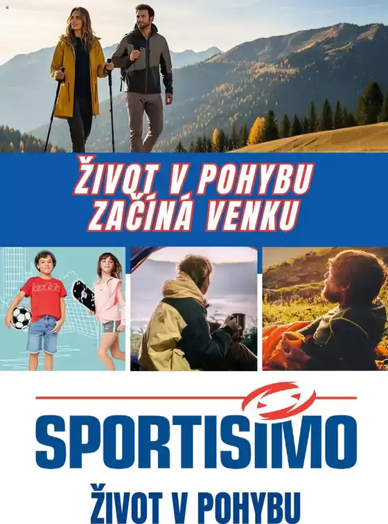 Sportisimo katalog v Plzeň | Život v pohybu začíná venku | 2025-10-17T00:00:00.000Z - 2025-11-12T00:00:00.000Z