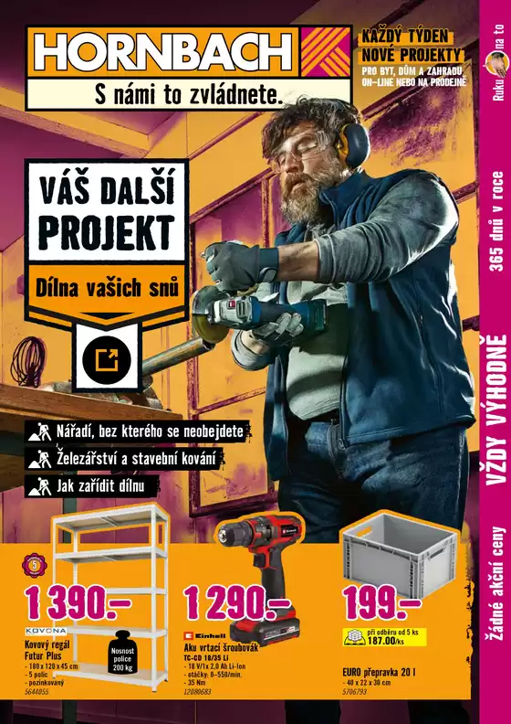 Online katalog HORNBACH CZ: Váš další projekt