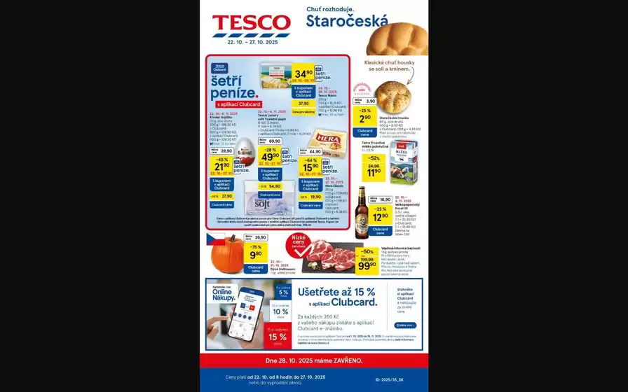 Tesco katalog v Lysá nad Labem | Nové nabídky k objevování | 2025-10-22T00:00:00.000Z - 2025-10-28T00:00:00.000Z