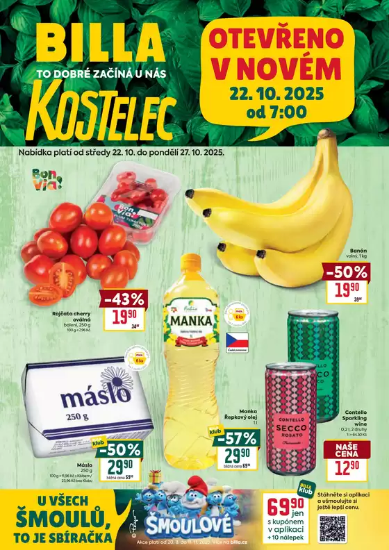 Billa katalog v Lysá nad Labem | Billa Speciál: Kostelec | 2025-10-21T00:00:00.000Z - 2025-11-04T00:00:00.000Z