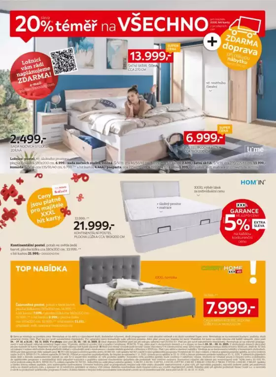 Sleva 20 % téměř na všechno!